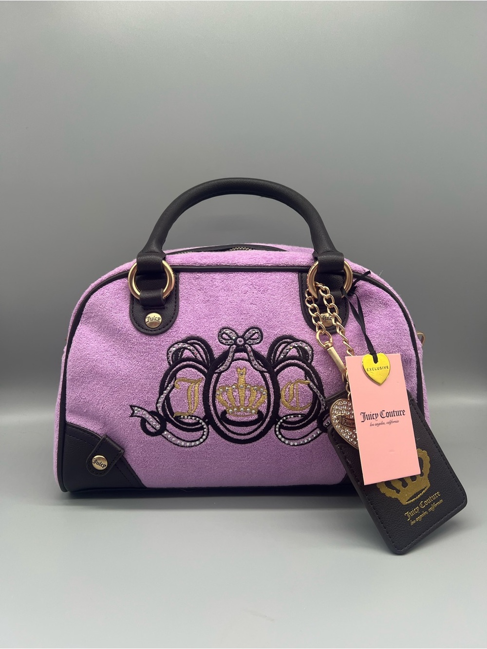 Juicy couture juicy lovers club bowler purse